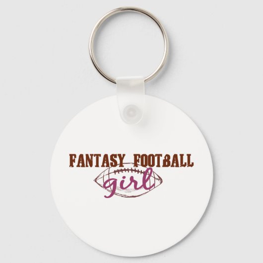 Fantasy Football Girl Schlüsselanhänger (Vorderseite)