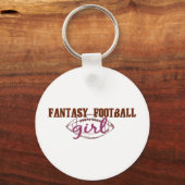 Fantasy Football Girl Schlüsselanhänger (Vorderseite)