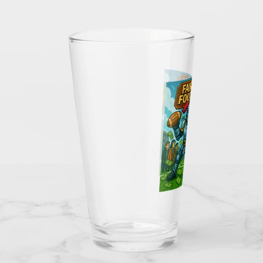 Fantasy football glas (Rechts)