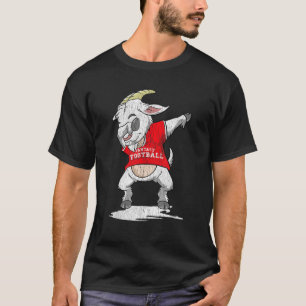 Fantasy Football GOAT Dabbing Champion Funny Draft T-Shirt