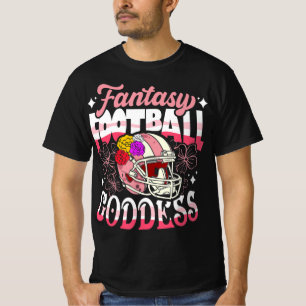 Fantasy Football Goddess Blume Helmet Women T-Shirt