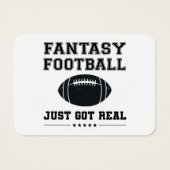 Fantasy Football Got einfach echt (Rückseite)