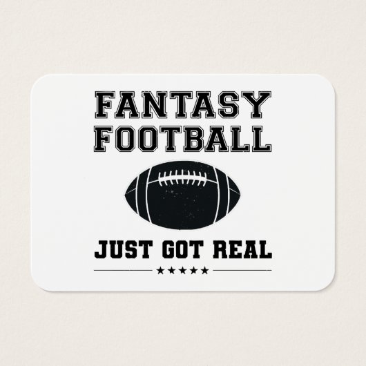 Fantasy Football Got einfach echt (Vorderseite)