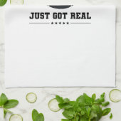 Fantasy Football Got einfach echt Geschirrtuch (Gefaltet)