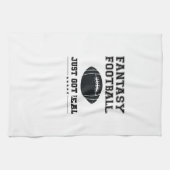 Fantasy Football Got einfach echt Geschirrtuch (Horizontal)
