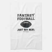 Fantasy Football Got einfach echt Geschirrtuch (Vertikal)