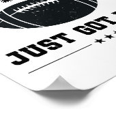 Fantasy Football Got einfach echt Poster (Ecke)
