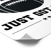Fantasy Football Got einfach echt Poster (Ecke)