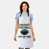 Fantasy Football Got einfach echt Schürze (Getragen)