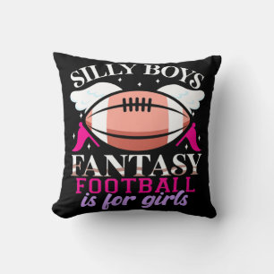 Fantasy Football ist für Girls Women Kissen