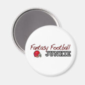Fantasy Football Junkie Magnet (Vorderseite/Rückseite)