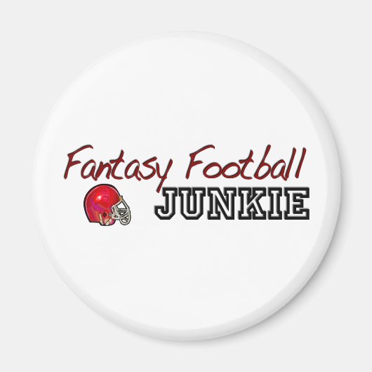Fantasy Football Junkie Magnet (Vorne)