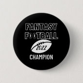 Fantasy Football League Champion Sieger 2022 Foot Button (Vorderseite)
