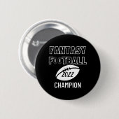 Fantasy Football League Champion Sieger 2022 Foot Button (Vorne & Hinten)