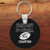Fantasy Football League Champion Sieger 2022 Foot Schlüsselanhänger (Vorderseite)