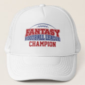 Fantasy Football League Champion Truckerkappe (Vorderseite)