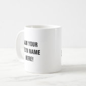 Fantasy Football League Kaffeetasse (Vorderseite Links)