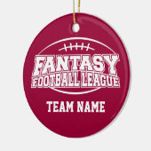Fantasy Football League Keramikornament (Links)