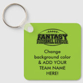 Fantasy Football League Schlüsselanhänger (Vorderseite)
