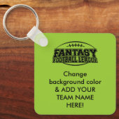 Fantasy Football League Schlüsselanhänger (Vorderseite)