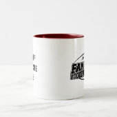 Fantasy Football League Zweifarbige Tasse (Mittel)