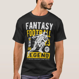Fantasy-Football-Legende 2023 Retro-Fantasy-Footba T-Shirt