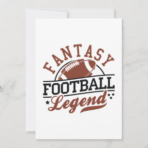 Fantasy-Football-Legende Dankeskarte