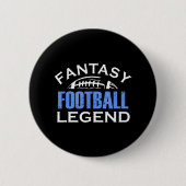 Fantasy Football Legende FFL League GM Manager Button (Vorderseite)
