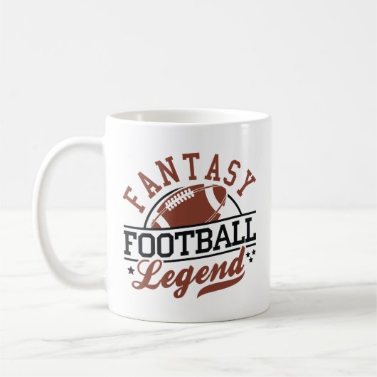 Fantasy Football Legende Kaffeetasse (Links)