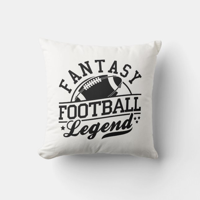 Fantasy Football Legende Kissen (Vorderseite)