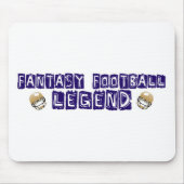 Fantasy Football Legende Mousepad (Vorne)