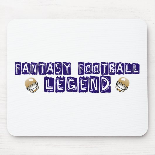 Fantasy Football Legende Mousepad (Vorne)