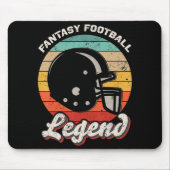 Fantasy Football Legende Mousepad (Vorne)