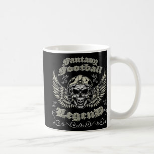 Fantasy Football Legende Retro Vintag Fantasy Foot Kaffeetasse
