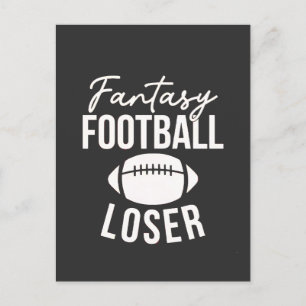 Fantasy Football Loser Football Fantasy Fantasy Fa Einladungspostkarte