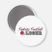 Fantasy Football Loser Magnet (Vorderseite/Rückseite)
