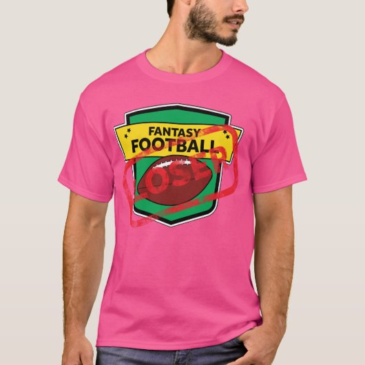 Fantasy Football Loser Strafe T-Shirt (Vorderseite)