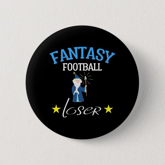 Fantasy Football    LoserFun Fantasy Football T-Sh Button (Vorderseite)