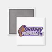 Fantasy Football Magnet (Vorderseite/Rückseite)