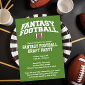 Fantasy Football - Party im Entwurf sofort herunte Einladung