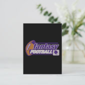 Fantasy Football Postkarte (Stehend Vorderseite)