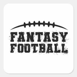 Fantasy Football Quadratischer Aufkleber