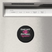 Fantasy Football Queen Funny Game Day Fantasy Gesc Magnet (In Situ (Geschirrspüler))