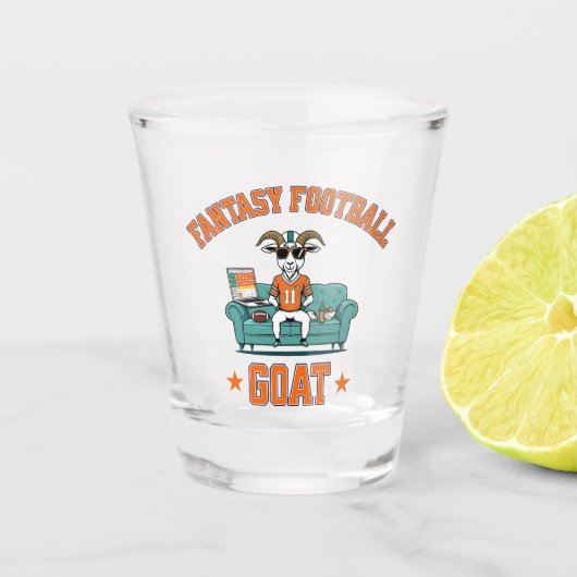 Fantasy Football Schnapsglas (Vorderseite)
