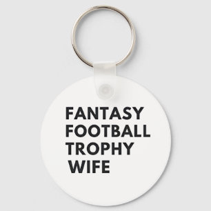 Fantasy Football Trophäe Ehefrau Funny Couples Schlüsselanhänger