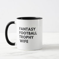 Fantasy Football Trophäe Ehefrau Funny Couples