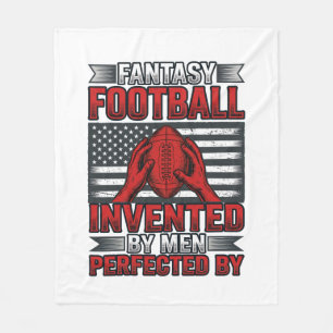 Fantasy Football Vintage Basketball Flag-Shirt-Des Fleecedecke