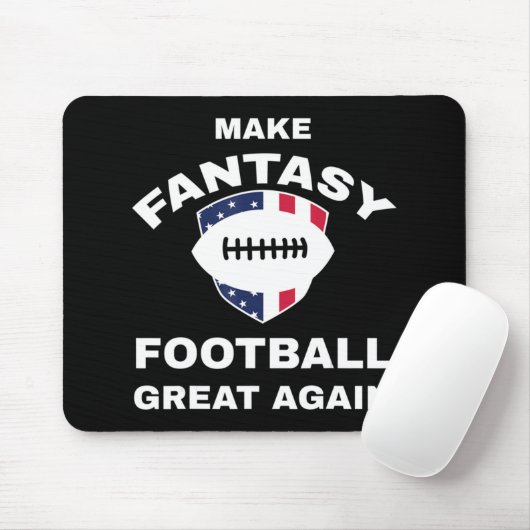 Fantasy Football wieder großartig machen T Mousepad (Mit Mouse)