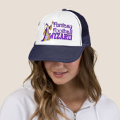 Fantasy Football Wizard Hat Truckerkappe (Beispiel)