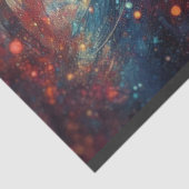 Fantasy Forest Cat Fairy Lights Decoupage Seidenpapier (Ausschnitt)